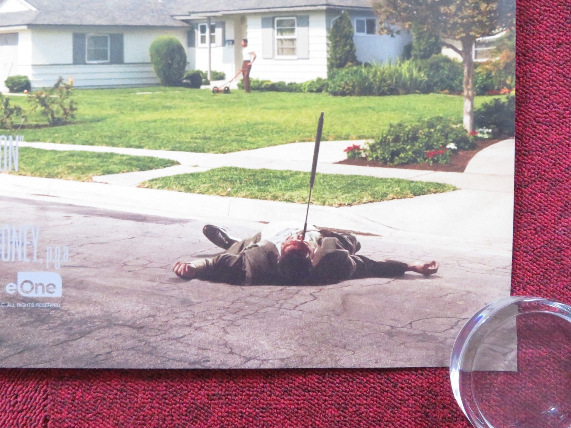 SUBURBICON UK QUAD (30"x 40") ROLLED POSTER MATT DAMON JULIANNE MOORE 2017 Rendezvous Cinema Movie posters