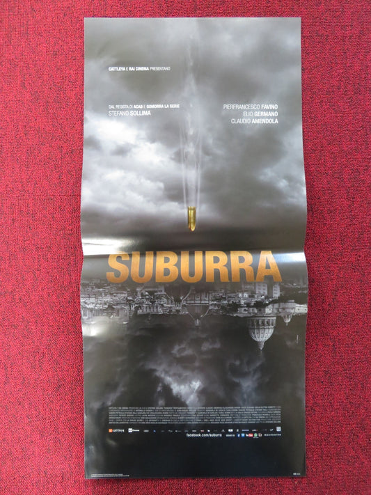 SUBURRA ITALIAN LOCANDINA POSTER PIERFRANCESCO FAVINO ELIO GERMANO 2015 Rendezvous Cinema Movie posters