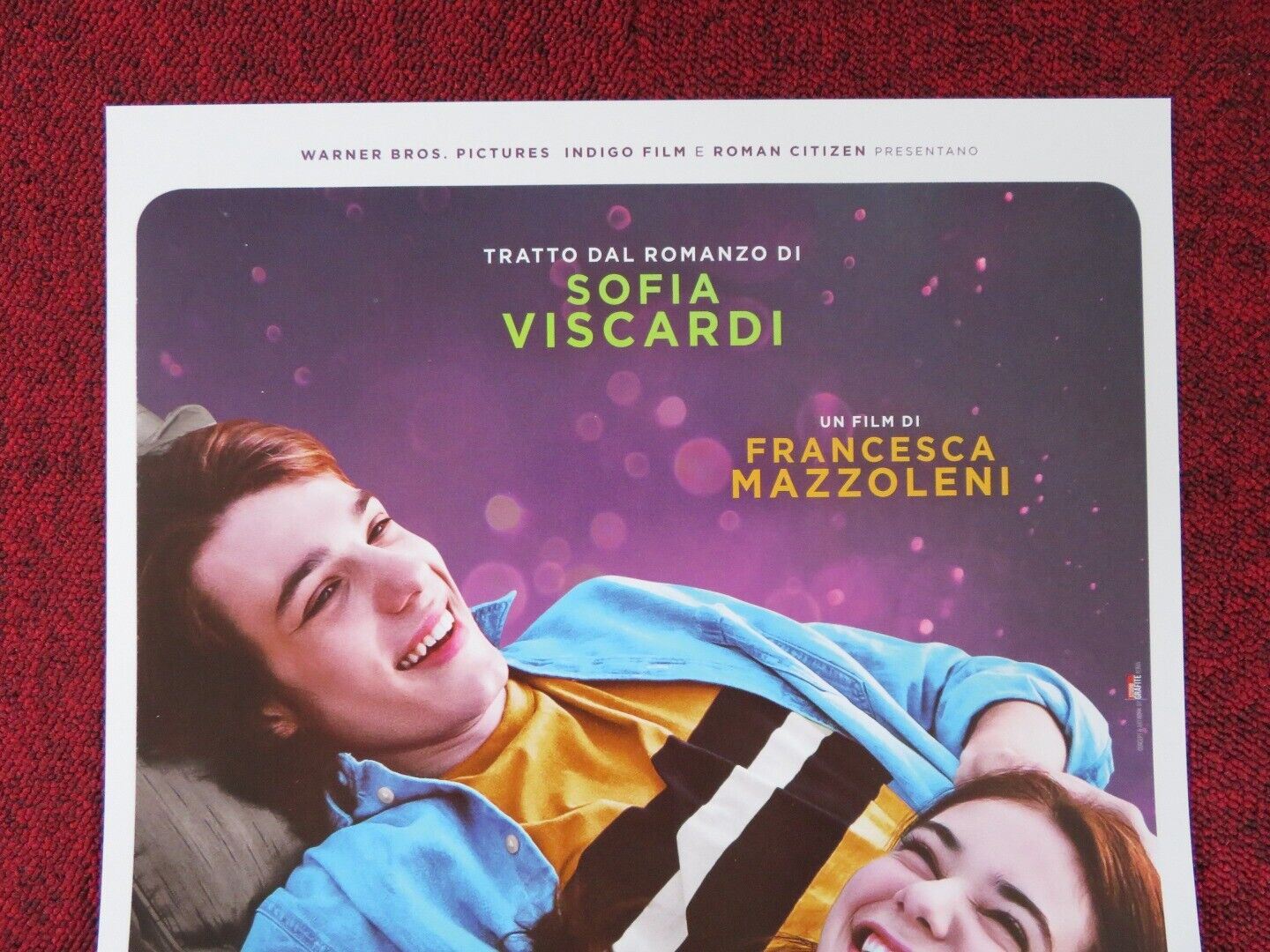 SUCCEDE ITALIAN LOCANDINA (27"x12.5") POSTER MARGHERITA MORCHIO 2018 Movie posters