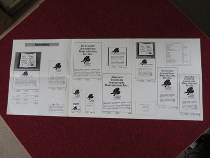 SUCH GOOD FRIENDS UNCUT PARAMOUNT FOLDED PRESS BOOK DYAN CANNON JAMES COCO 1971 Rendezvous Cinema Movie posters