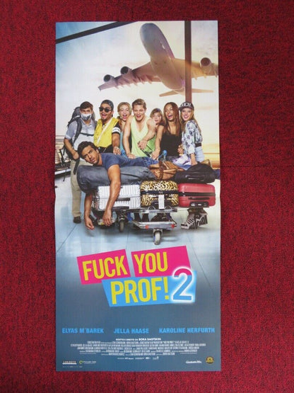 SUCK ME SHAKESPEER 2 ITALIAN LOCANDINA (26.5"x12.5") POSTER ELYAS M'BAREK 2013 Movie posters