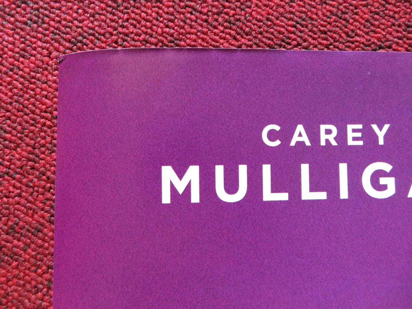 SUFFRAGETTE - B UK QUAD (30"x 40") ROLLED POSTER CAREY MULLIGAN M. STREEP 2015 Rendezvous Cinema Movie posters