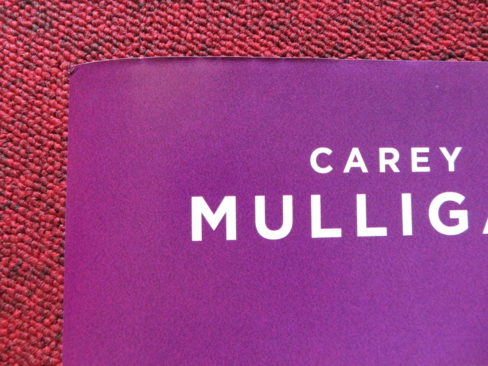 SUFFRAGETTE - B UK QUAD (30"x 40") ROLLED POSTER CAREY MULLIGAN M. STREEP 2015 Rendezvous Cinema Movie posters