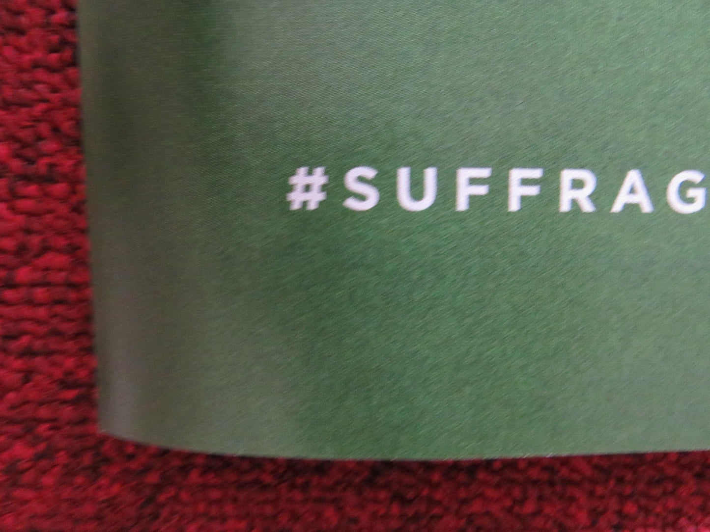 SUFFRAGETTE - B UK QUAD (30"x 40") ROLLED POSTER CAREY MULLIGAN M. STREEP 2015 Rendezvous Cinema Movie posters