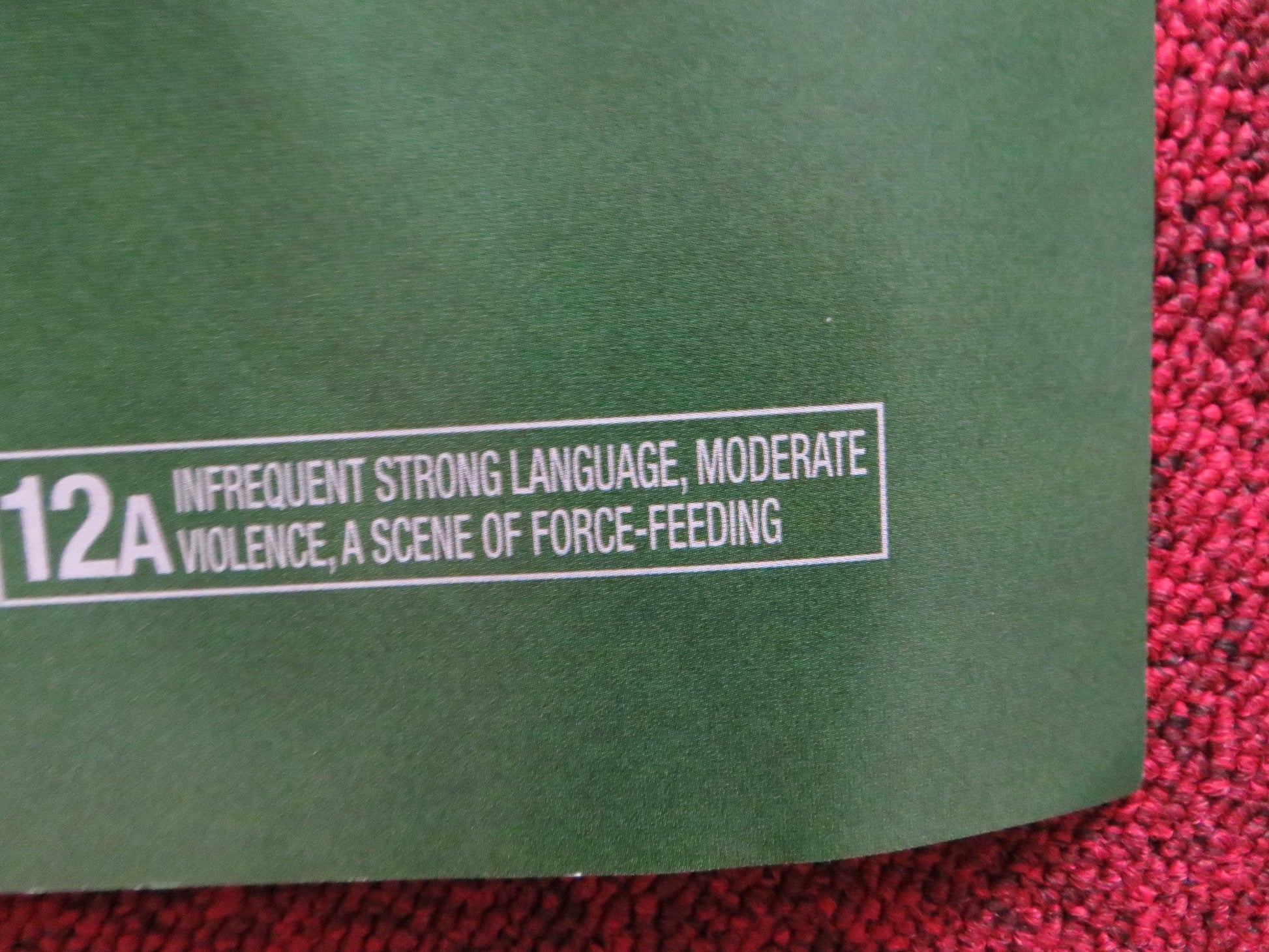 SUFFRAGETTE - B UK QUAD (30"x 40") ROLLED POSTER CAREY MULLIGAN M. STREEP 2015 Rendezvous Cinema Movie posters