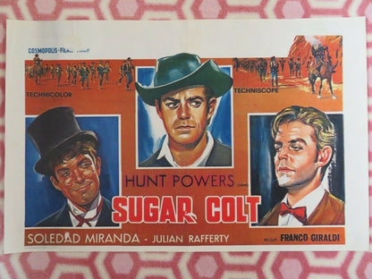 SUGAR COLT BELGIUM (22"x 14") POSTER HUNT POWERS SOLEDAD MMIRANDA 1966 Movie posters