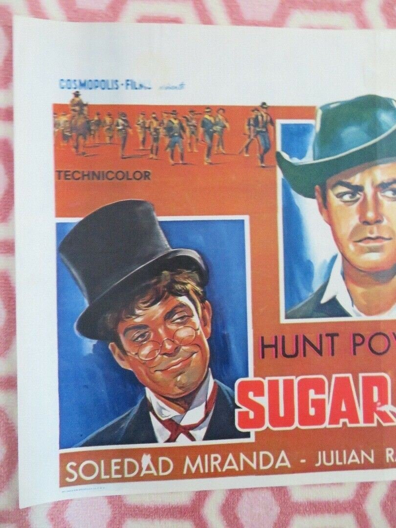 SUGAR COLT BELGIUM (22"x 14") POSTER HUNT POWERS SOLEDAD MMIRANDA 1966 Movie posters