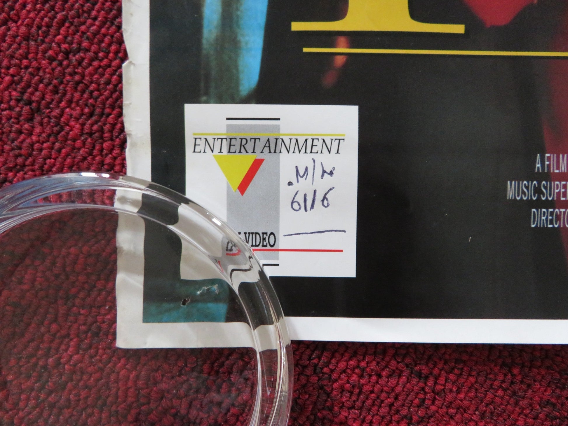 SUGAR HILL VHS VIDEO POSTER ROLLED WESLEY SNIPES MICHAEL WRIGHT 1993 Rendezvous Cinema Movie posters