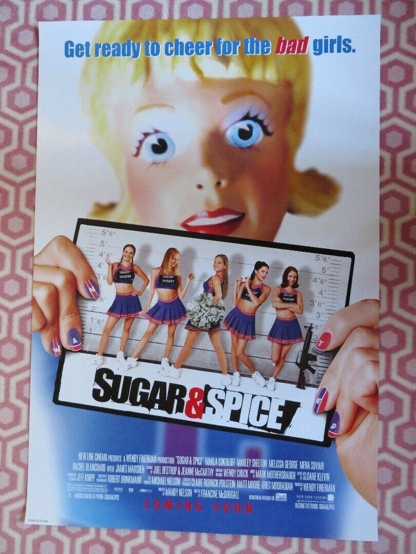 SUGAR & SPICE US ONE SHEET ROLLED POSTER MARLA SOKOLOFF 2001 - Rendezvous Cinema