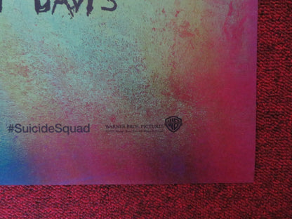 SUICIDE SQUAD - B US ONE SHEET ROLLED POSTER DC MARGOT ROBBIE WILL SMITH 2016 Rendezvous Cinema Movie posters
