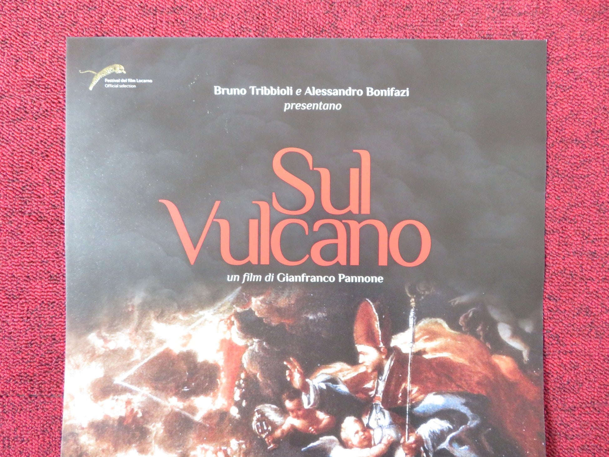 SUL VULCANO ITALIAN LOCANDINA POSTER ANIELLO ARENA IAIA FORTE 2014 Rendezvous Cinema Movie posters