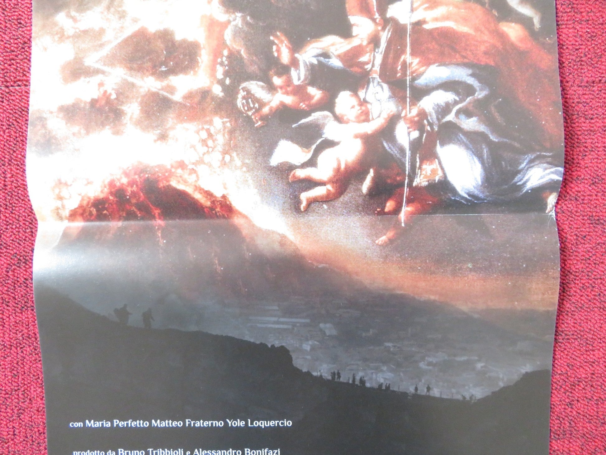 SUL VULCANO ITALIAN LOCANDINA POSTER ANIELLO ARENA IAIA FORTE 2014 Rendezvous Cinema Movie posters