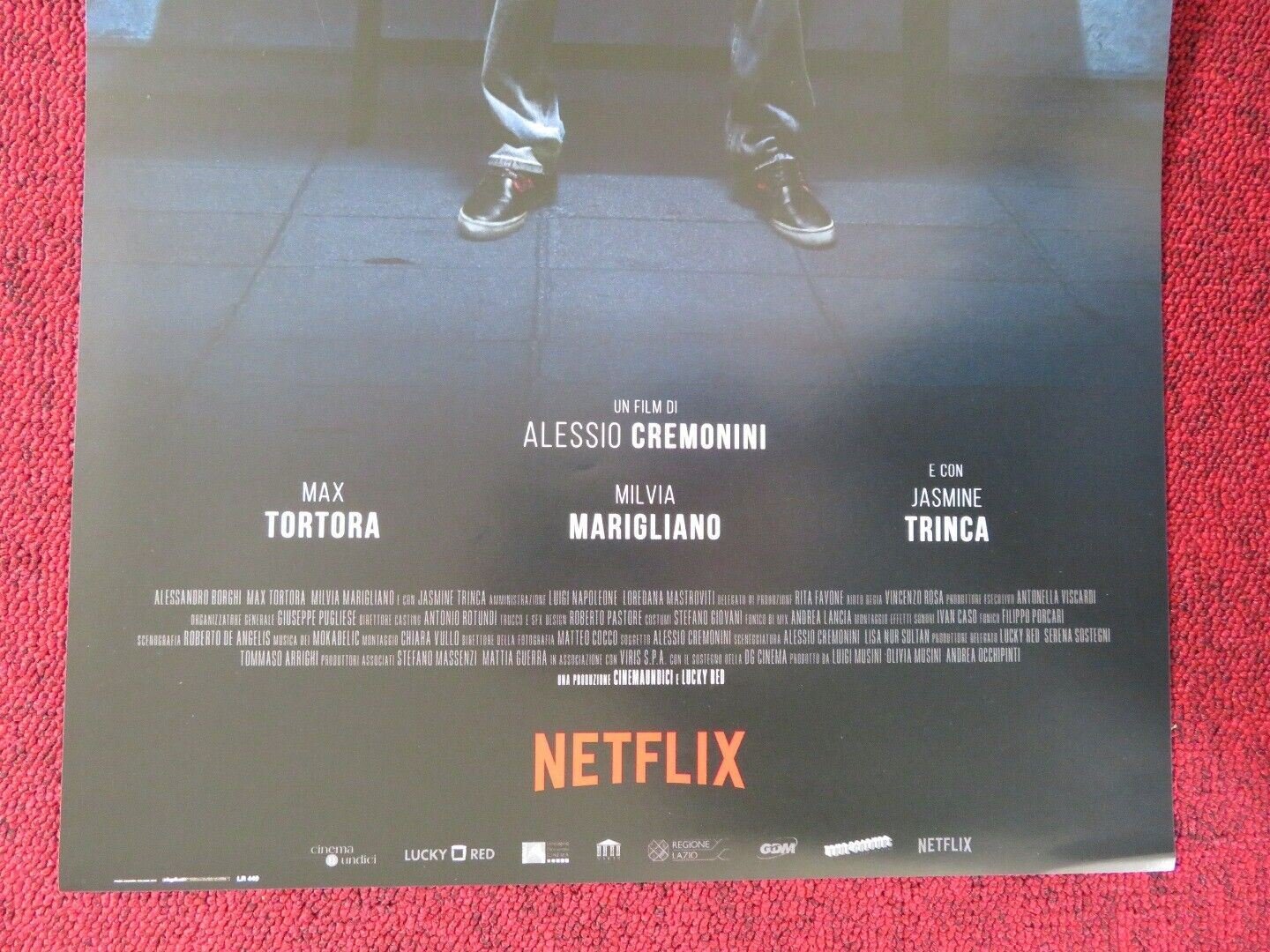 SULLA MIA PELLE ITALIAN LOCANDINA (27"x13") POSTER ALESSANDRO BORGHI 2018 Movie posters