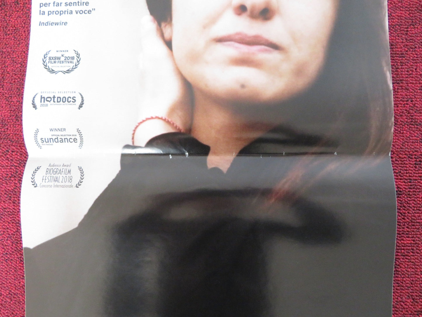 SULLE SUE SPALLE ITALIAN LOCANDINA POSTER NADIA MURAD MURAD ISMAEL 2018 Rendezvous Cinema Movie posters