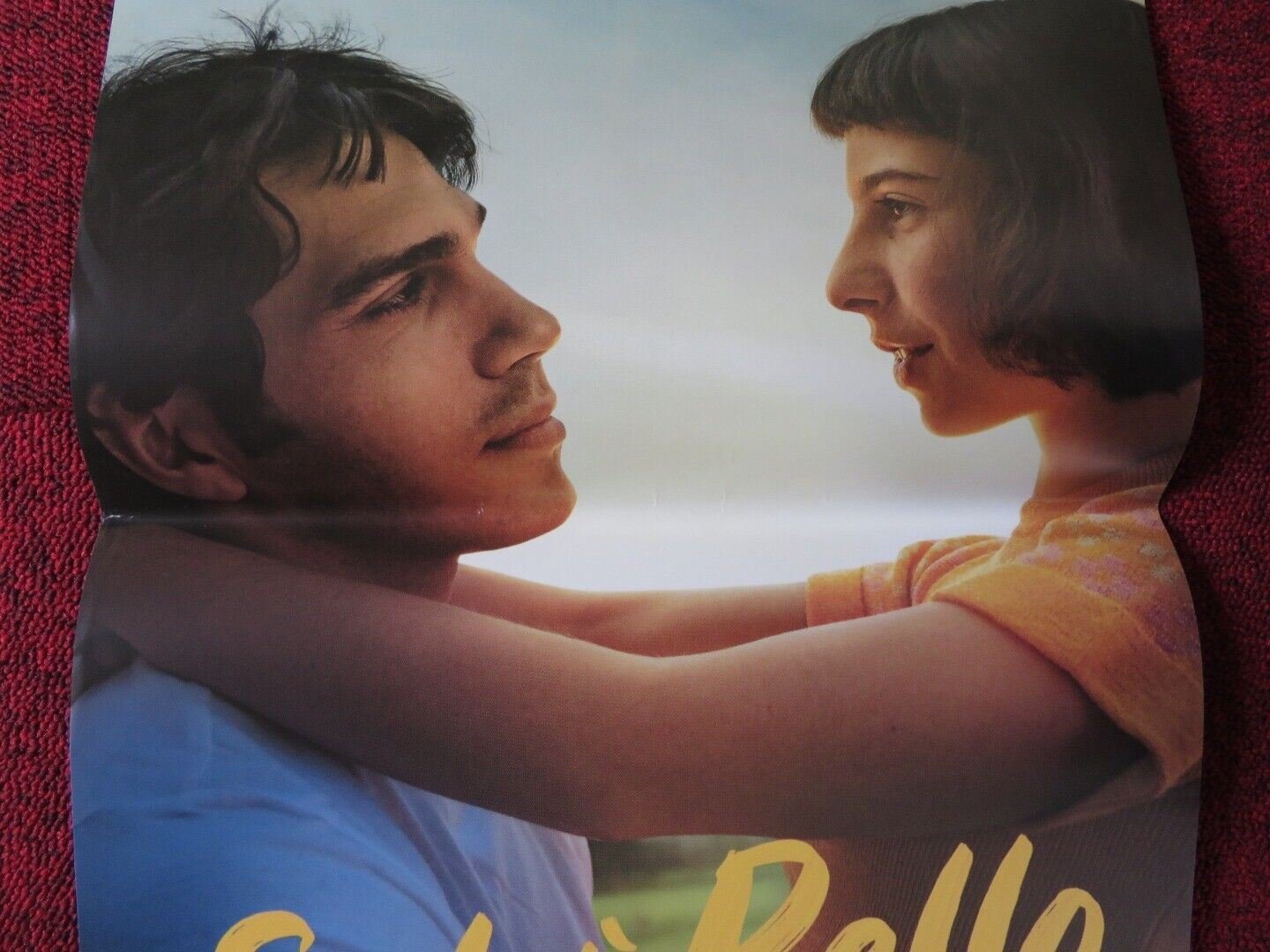 SULPIU BELLO ITALIAN LOCANDINA (26.5"x12.5") POSTER JOZEF GJURA G. MAGGIO 2020 Movie posters