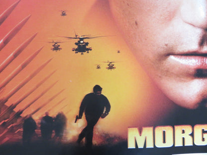 SUM OF ALL FEARS UK QUAD (30"x 40") ROLLED POSTER MORGAN FREEMAN B. AFFLECK 2002 Rendezvous Cinema Movie posters