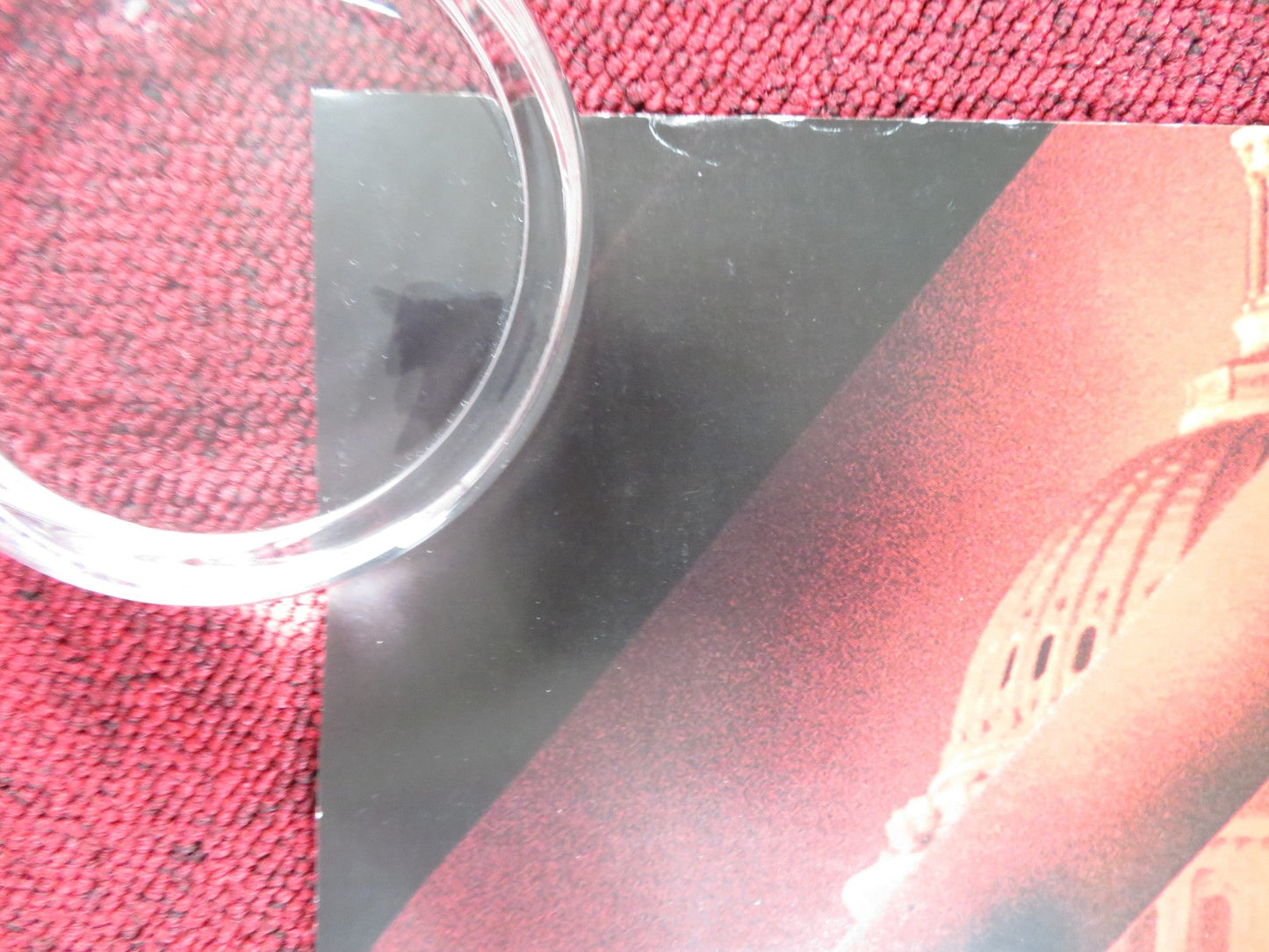 SUM OF ALL FEARS UK QUAD (30"x 40") ROLLED POSTER MORGAN FREEMAN B. AFFLECK 2002 Rendezvous Cinema Movie posters