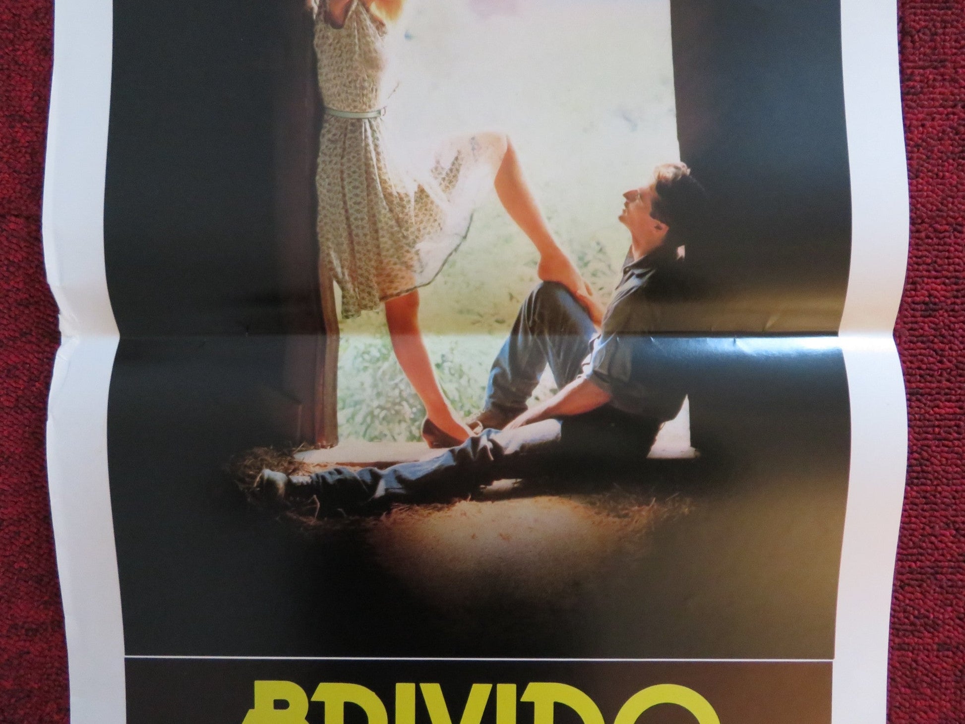 SUMMER HEAT ITALIAN LOCANDINA POSTER LORI SINGER ANTHONY EDWARDS 1987 Rendezvous Cinema Movie posters