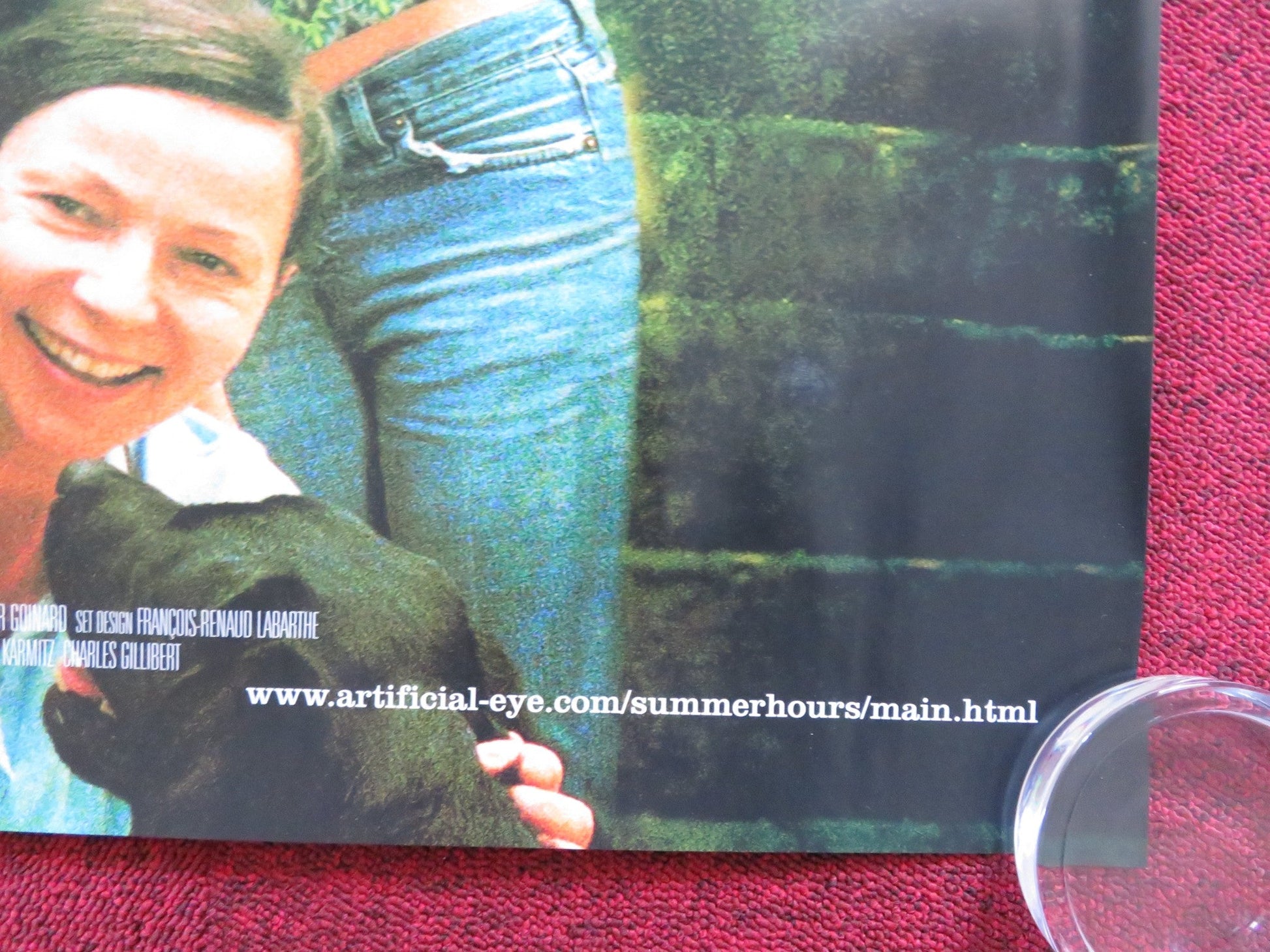 SUMMER HOURS UK QUAD (30"x 40") ROLLED POSTER JULIETTE BINOCHE C. BERLING 2008 Rendezvous Cinema Movie posters