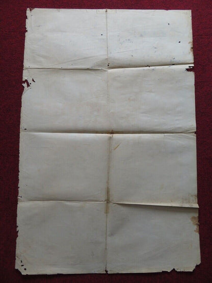 SUMMER LOVE FOLDED US ONE SHEET POSTER JOHN SAXON JUDY MEREDITH 1958 Movie posters