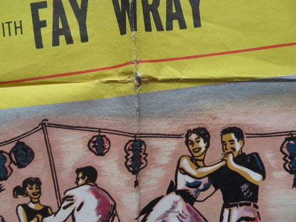 SUMMER LOVE FOLDED US ONE SHEET POSTER JOHN SAXON JUDY MEREDITH 1958 Movie posters