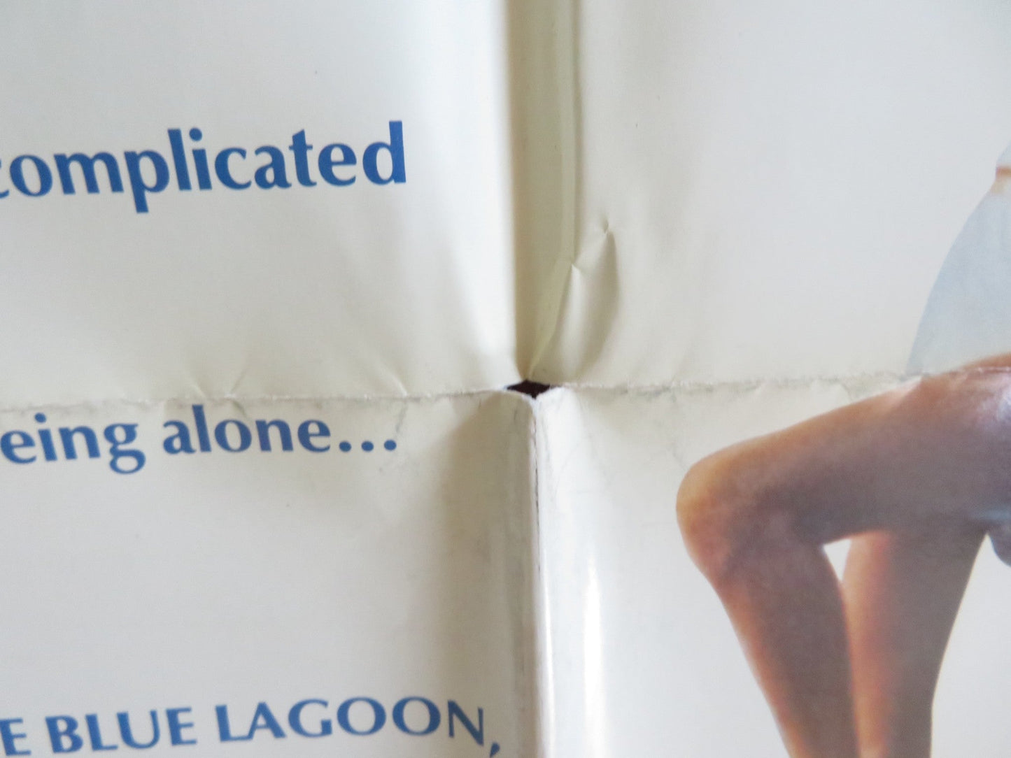 SUMMER LOVERS FOLDED US ONE SHEET POSTER DARYL HANNAH PETER GALLAGHER 1982 Rendezvous Cinema Movie posters