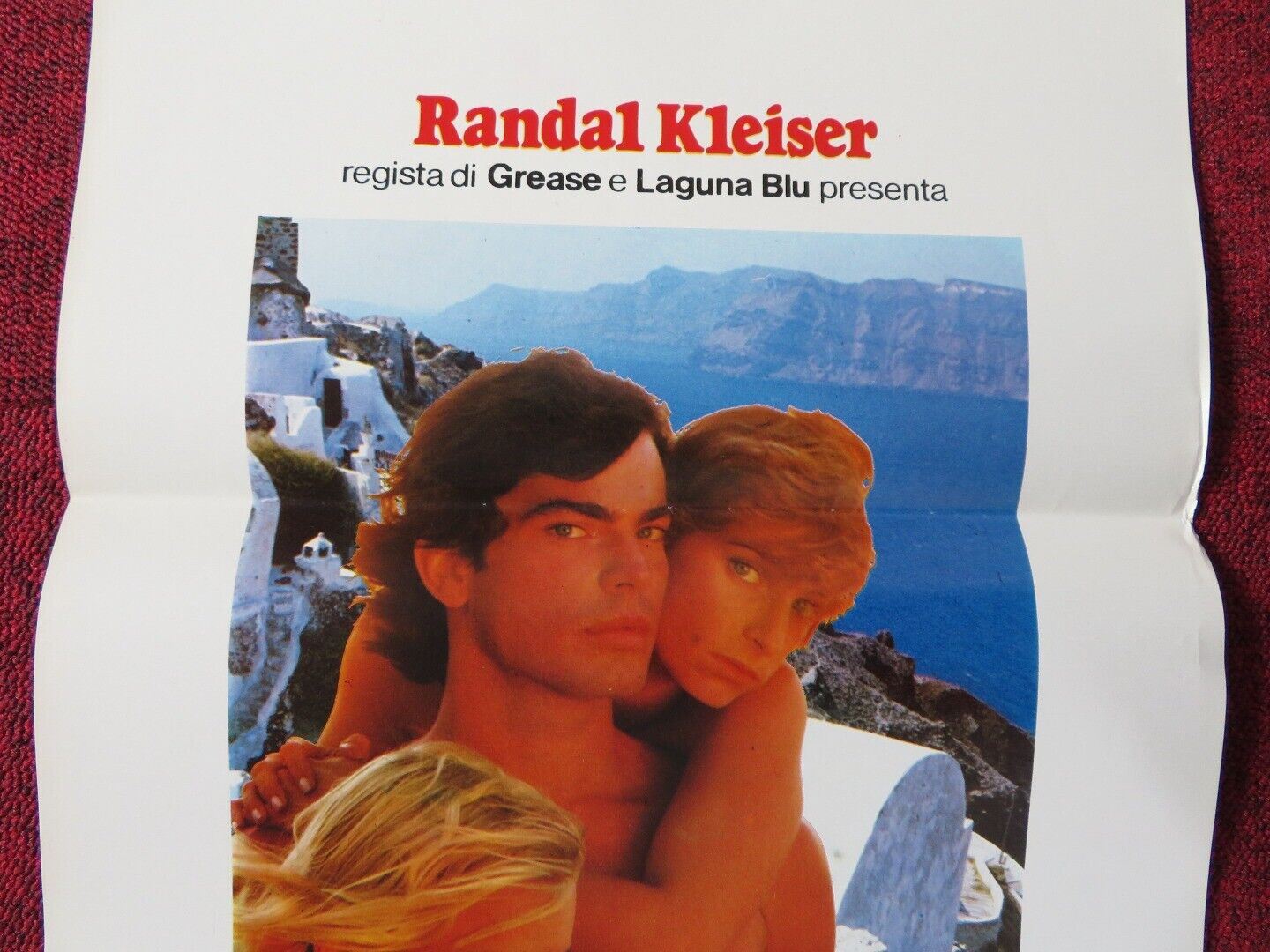 SUMMER LOVERS ITALIAN LOCANDINA (25"x13") POSTER RANDEL KLEISER 1982 Movie posters