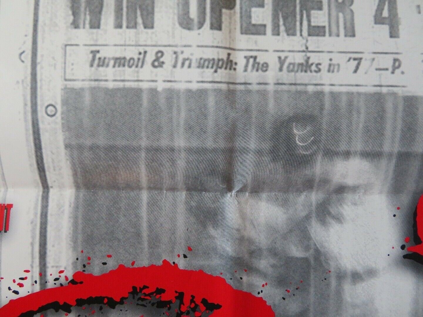 SUMMER OF SAM S.O.S VIDEO DVD ONE SHEET FOLDED POSTER JOHN LEGUIZAMO 1999 Movie posters