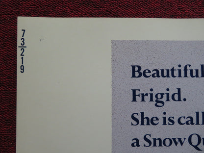 SUMMER WISHES, WINTER DREAMS US HALF SHEET (22"x 28") POSTER J WOODWARD 1973 Rendezvous Cinema Movie posters