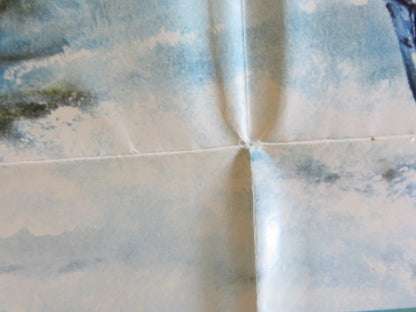 SUNBURN FOLDED US ONE SHEET POSTER FARRAH FAWCETT CHARLES GRODIN 1979 Rendezvous Cinema Movie posters