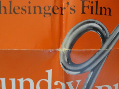 SUNDAY BLOODY SUNDAY FOLDED US ONE SHEET POSTER GLENDA JACKSON 1971 - Rendezvous Cinema