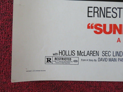 SUNDAY IN THE COUNTRY US HALF SHEET (22"x 28") POSTER ERNEST BORGNINE 1974 - Rendezvous Cinema