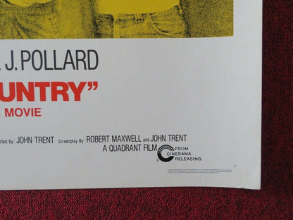 SUNDAY IN THE COUNTRY US HALF SHEET (22"x 28") POSTER ERNEST BORGNINE 1974 - Rendezvous Cinema