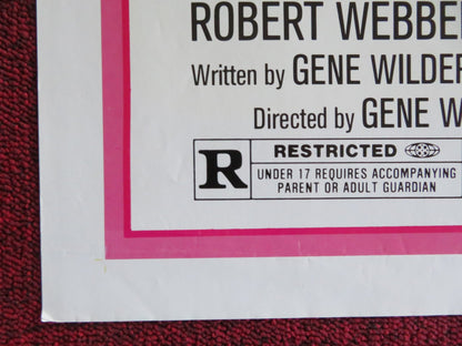 SUNDAY LOVERS FOLDED US ONE SHEET POSTER ROGER MOORE GENE WILDER 1981 Rendezvous Cinema Movie posters