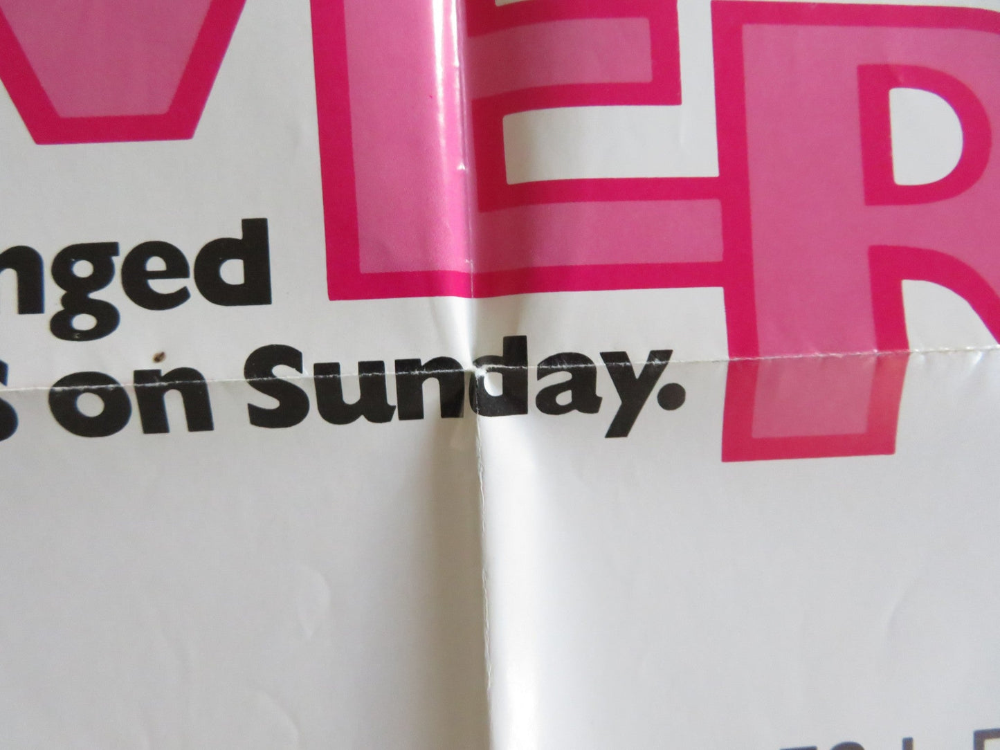 SUNDAY LOVERS FOLDED US ONE SHEET POSTER ROGER MOORE GENE WILDER 1981 Rendezvous Cinema Movie posters