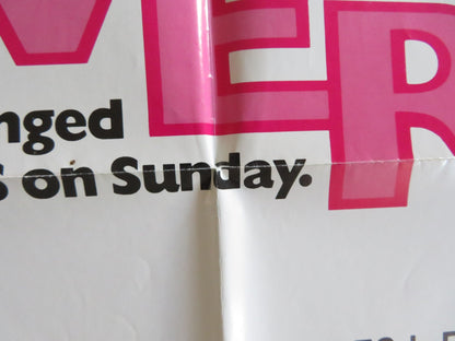 SUNDAY LOVERS FOLDED US ONE SHEET POSTER ROGER MOORE GENE WILDER 1981 Rendezvous Cinema Movie posters