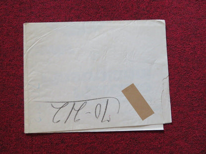 SUNFLOWER FOLDED US ONE SHEET POSTER LUDMILA SAVELYEVA 1970 Movie posters