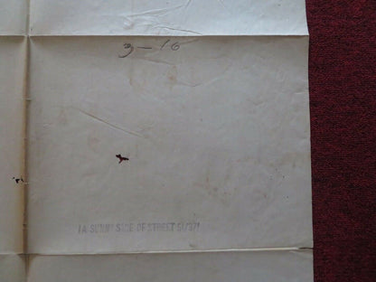 SUNNY SIDE OF THE STREET FOLDED US ONE SHEET POSTER FRANKIE LAINE 1951 Movie posters