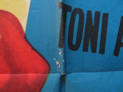 SUNNY SIDE OF THE STREET FOLDED US ONE SHEET POSTER FRANKIE LAINE 1951 Movie posters