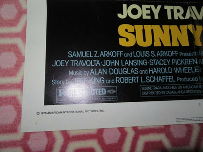 SUNNYSIDE US ONE SHEET POSTER JOEY TRAVOLTA JOHN LANSING 1979 Movie posters