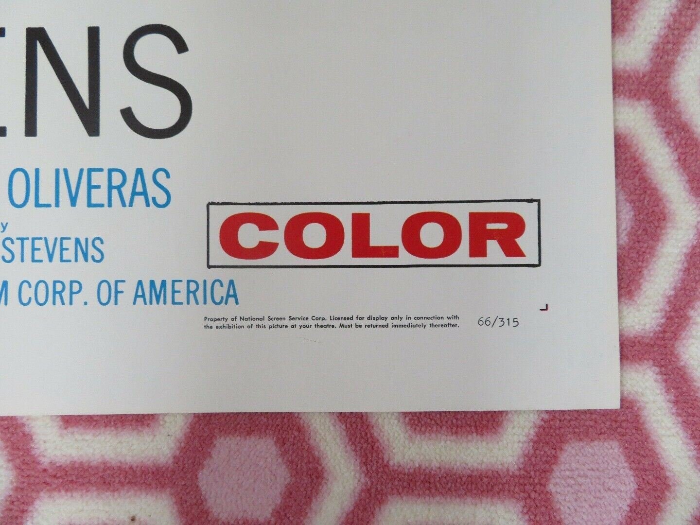 SUNSCORCHED/ Jessy Does Not Forgive..He Kills 1966 US ORIGINAL 1 SHEET POSTER Movie posters