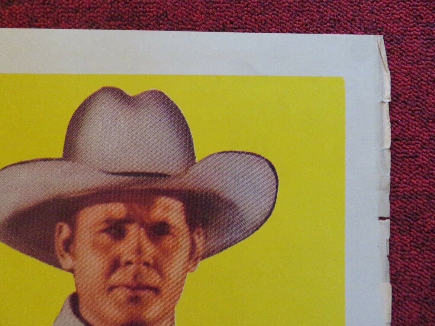 SUNSET CARSON RIDES AGAIN FOLDED US ONE SHEET POSTER AL TERRY PAT STARLING 1948 Movie posters