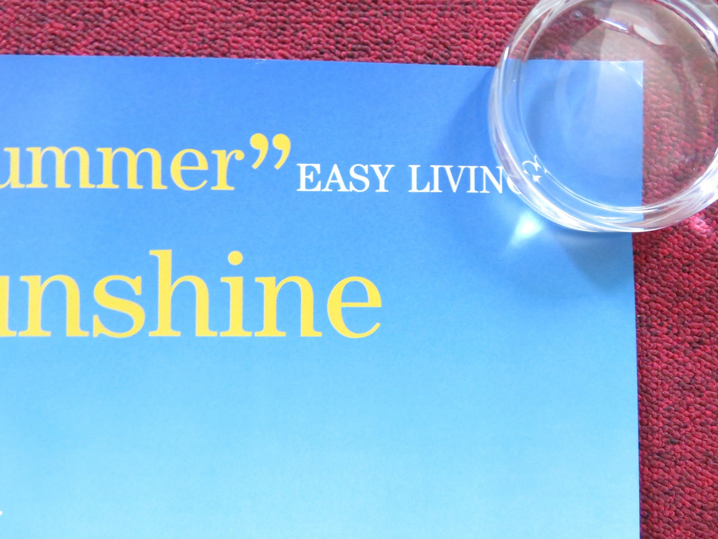 SUNSHINE CLEANING UK QUAD (30"x 40") ROLLED POSTER AMY ADAMS EMILY BLUNT 2008 Rendezvous Cinema Movie posters