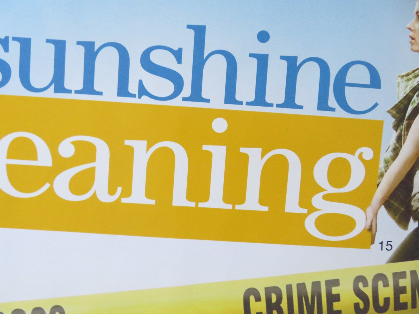 SUNSHINE CLEANING UK QUAD (30"x 40") ROLLED POSTER AMY ADAMS EMILY BLUNT 2008 Rendezvous Cinema Movie posters