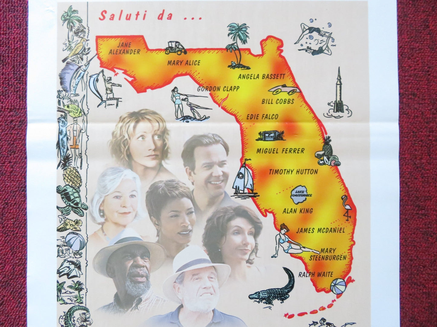 SUNSHINE STATE ITALIAN LOCANDINA POSTER ANGELA BASSETT JANE ALEXANDER 2002 Rendezvous Cinema Movie posters