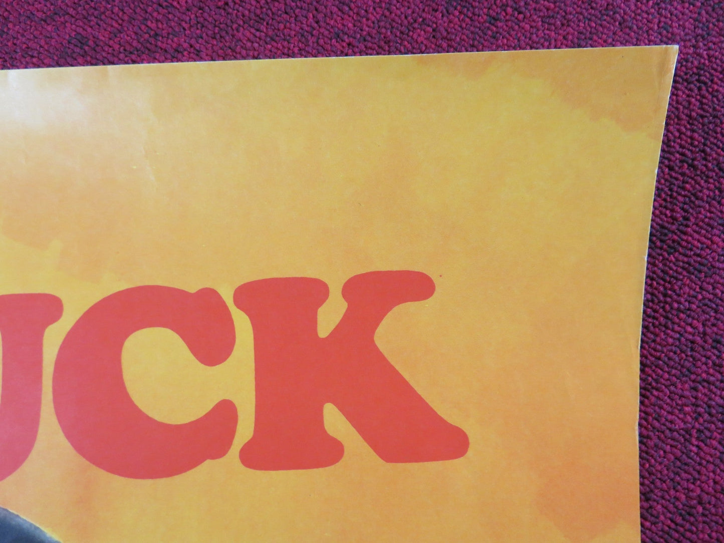 SUNSTRUCK FOLDED US ONE SHEET POSTER HARRY SECOMBE MAGGIE FITZGIBBON 1972 Rendezvous Cinema Movie posters