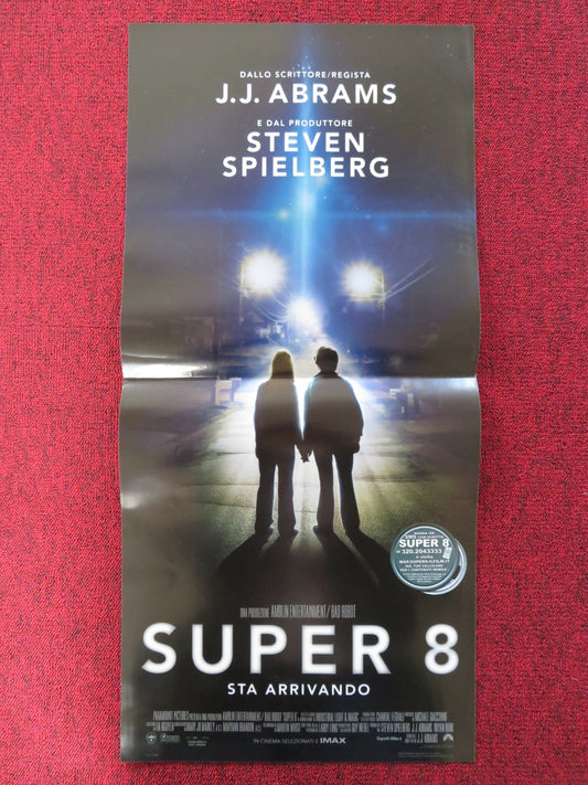 SUPER 8 ITALIAN LOCANDINA POSTER ELLE FANNING JOEL COURTNEY 2011 Rendezvous Cinema Movie posters