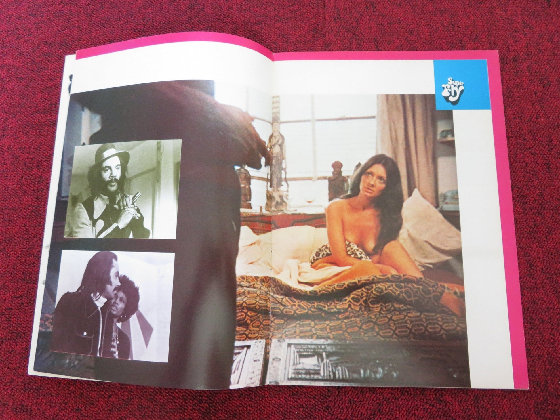 SUPER FLY JAPANESE BROCHURE / PRESS BOOK RON O'NEAL CARL LEE 1972 Rendezvous Cinema Movie posters