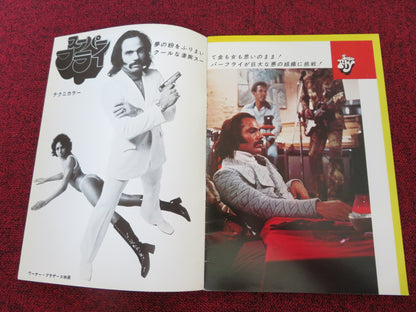 SUPER FLY JAPANESE BROCHURE / PRESS BOOK RON O'NEAL CARL LEE 1972 Rendezvous Cinema Movie posters