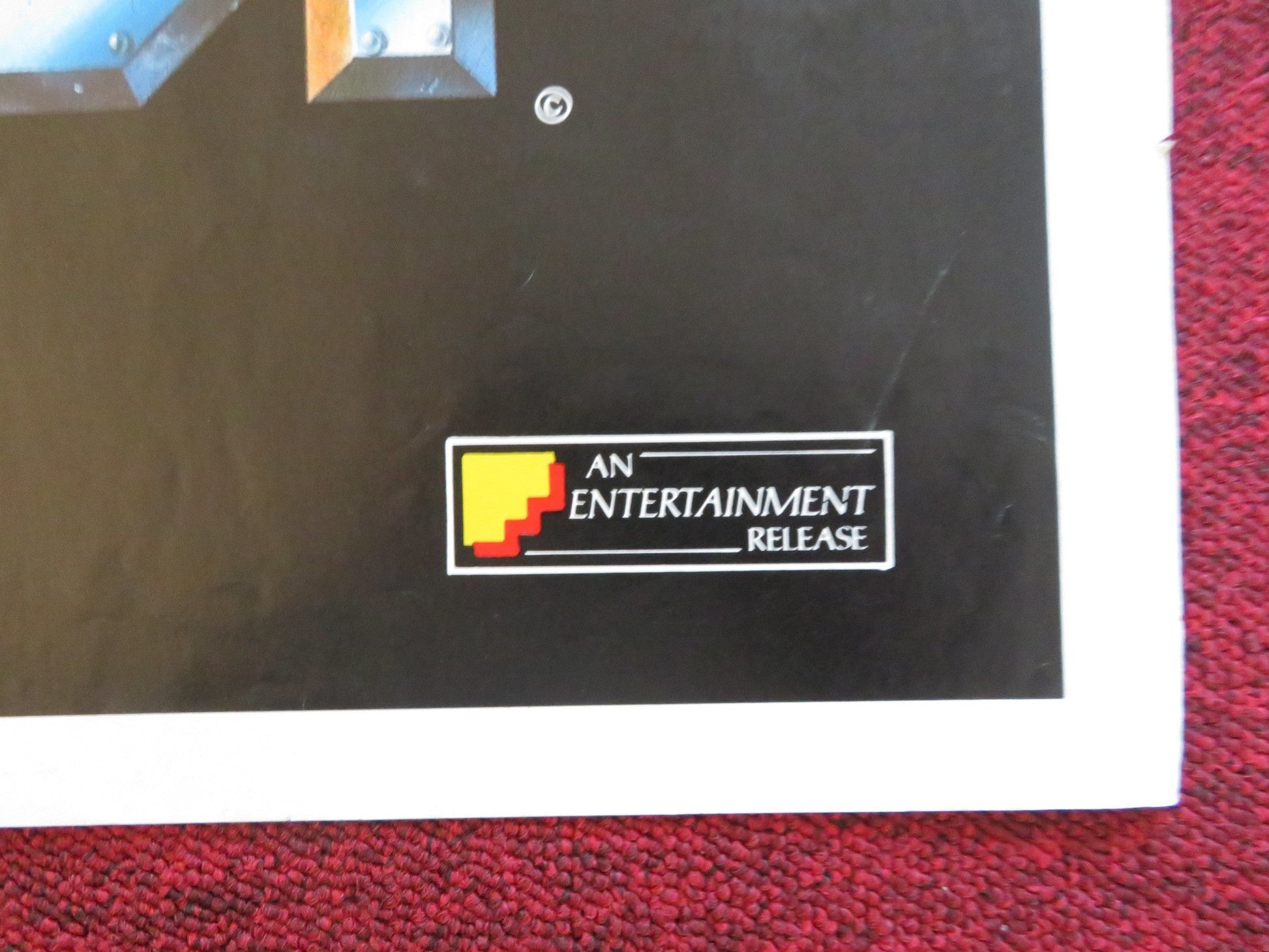 SUPER MARIO BROS. UK QUAD POSTER FOLDED BOB HOSKINS JOHN LEGUIZAMO 1993 Rendezvous Cinema Movie posters